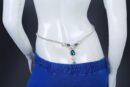 Sapphire-Accented Waist Chain