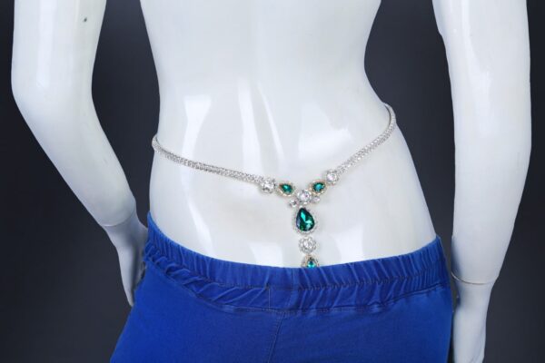 Sapphire-Accented Waist Chain - Image 5